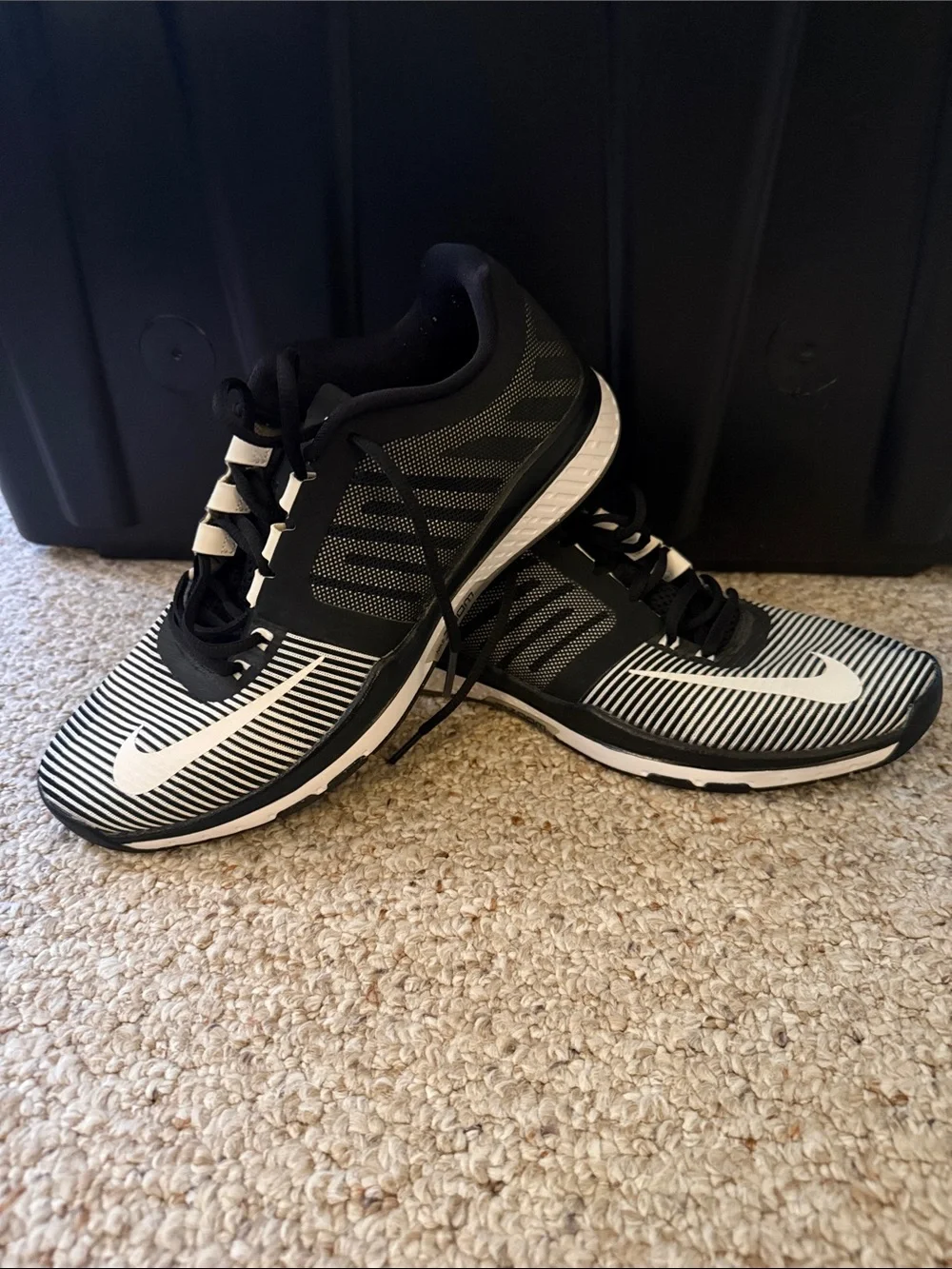 Nike Zoom Speed TR3 Men’s Size 9 Black White Training Shoes 804401-017